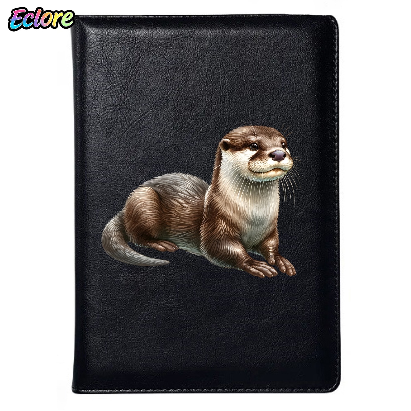Leather Work Diary Covers - สมุดโน้ตหนัง PU ลายตัวนากเสมือนจริง พร้อมที่คั่นหนังสือแบบปรับแต่งได้ เหมาะสำหรับการประชุมธุรกิจ ของขวัญสำหรับโรงเรียน