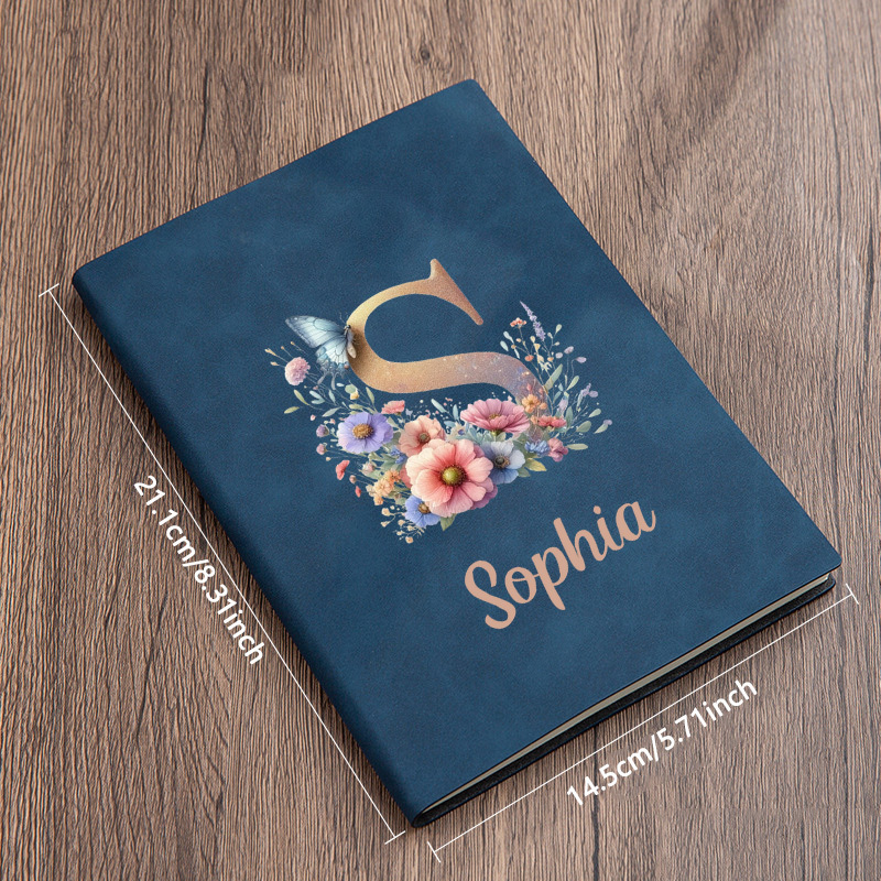 Leather Work Diary Covers - สมุดโน้ต A5 ทำจากหนังเทียม ปรับแต่งชื่อได้ตามต้องการ – ปกสมุดมีลวดลาย