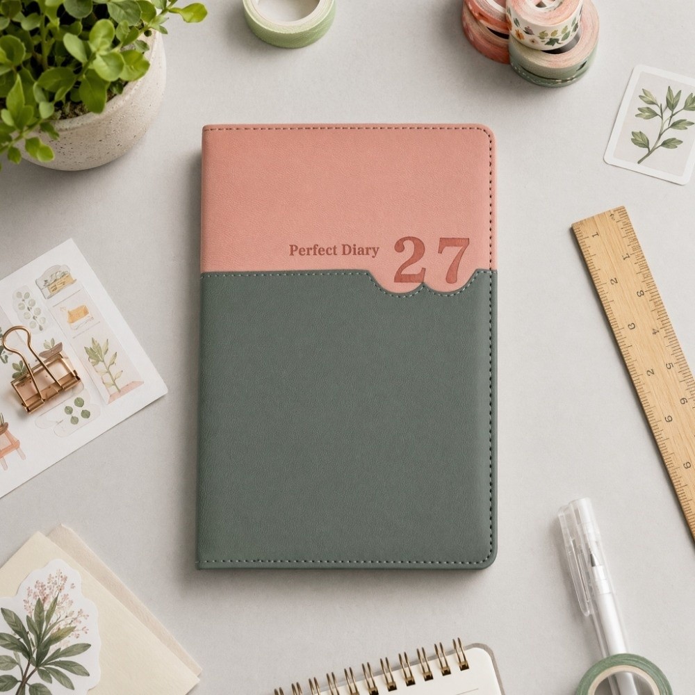 สมุดวางแผนงานสำนักงาน 2027 สมุ - Leather Work Diary Covers บทวิจารณ์และราคา