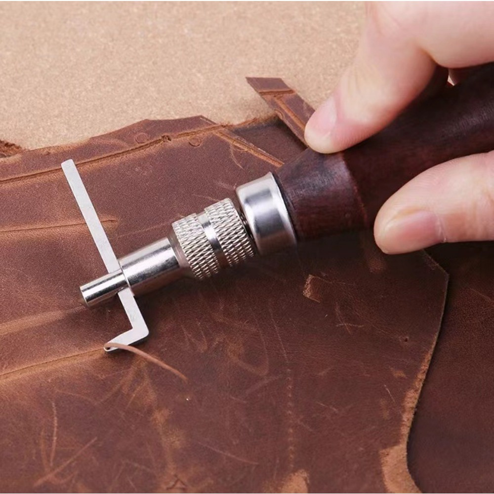 เครื่องมือทำร่องหนังแบบปรับได้ - Groover Stitching Tool บทวิจารณ์และราคา