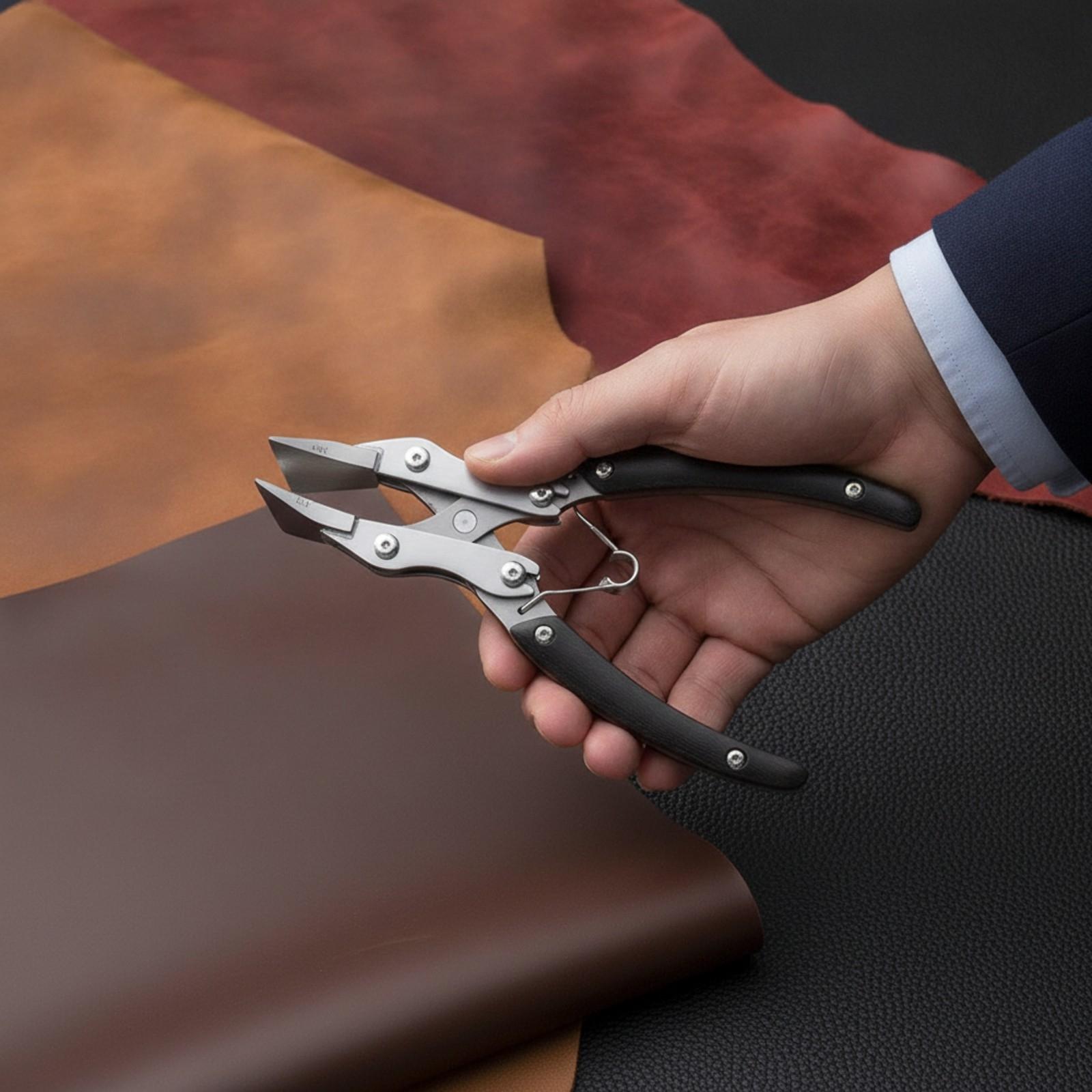 คีมปากแบนสำหรับงานเครื่องหนัง  - Leatherwork Hand Press บทวิจารณ์และราคา