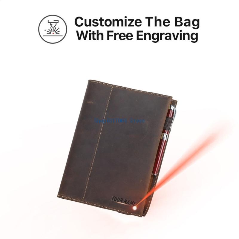 ปกวารสารแบบพกพา T3LB พร้อมหน้า - Leather Work Diary Covers บทวิจารณ์และราคา