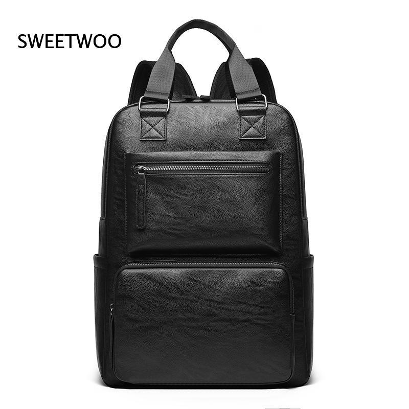 กระเป๋าเป้สะพายหลังสำหรับผู้ชา - Leather Work Rucksack Mens บทวิจารณ์และราคา