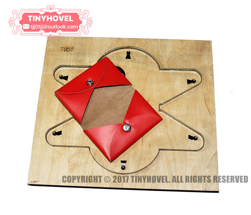 กระเป๋าสตางค์คลิปบัตรตายตัดไม้ - Leatherwork Machine บทวิจารณ์และราคา