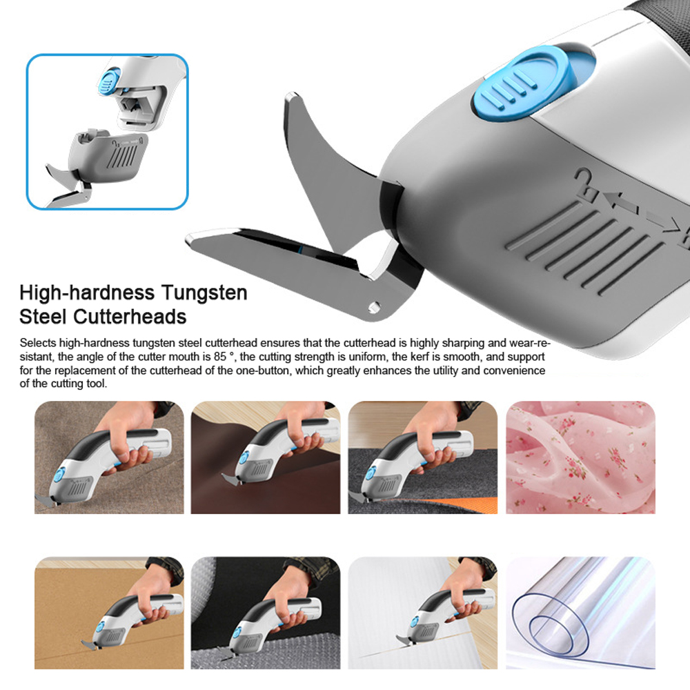 เครื่องตัดผ้าแบบพกพาตัดผ้าไฟฟ้ - Leatherwork Machine บทวิจารณ์และราคา