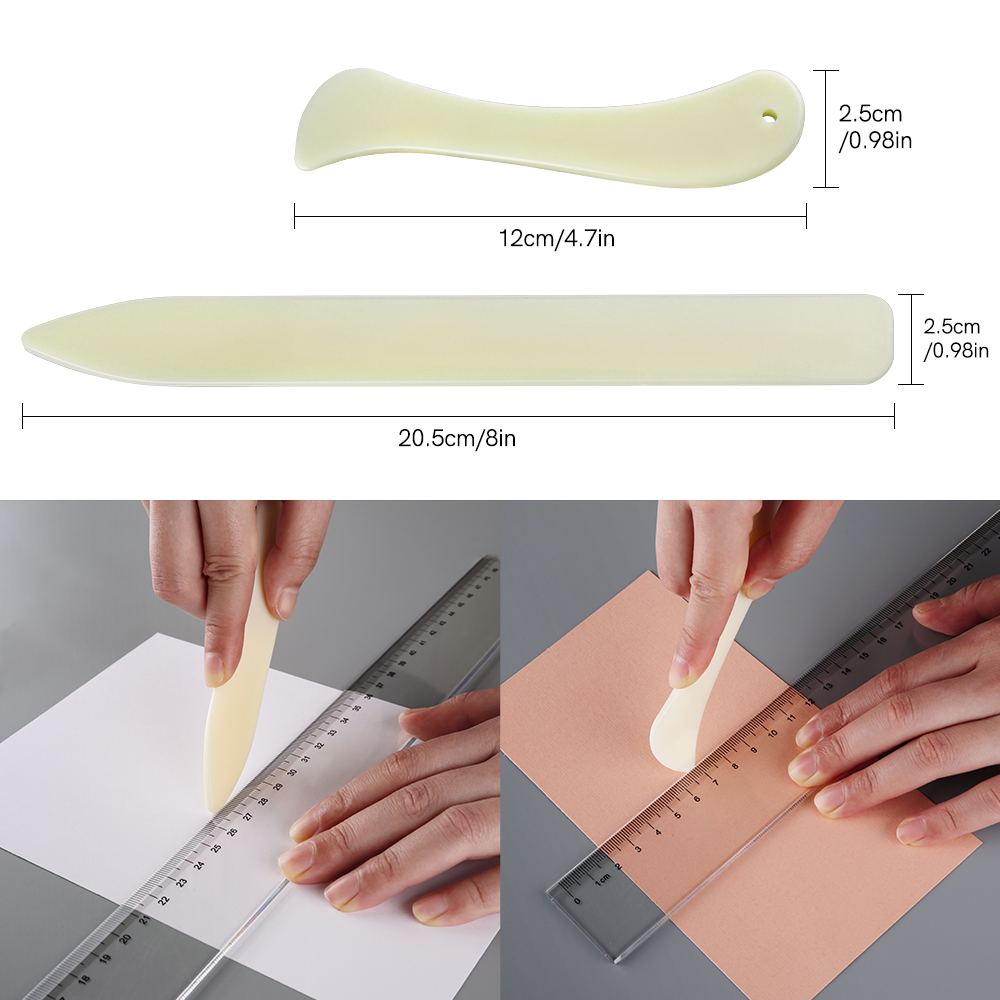 กระดาษ Creaser และโฟลเดอร์กระด - Bone Folder Tool บทวิจารณ์และราคา