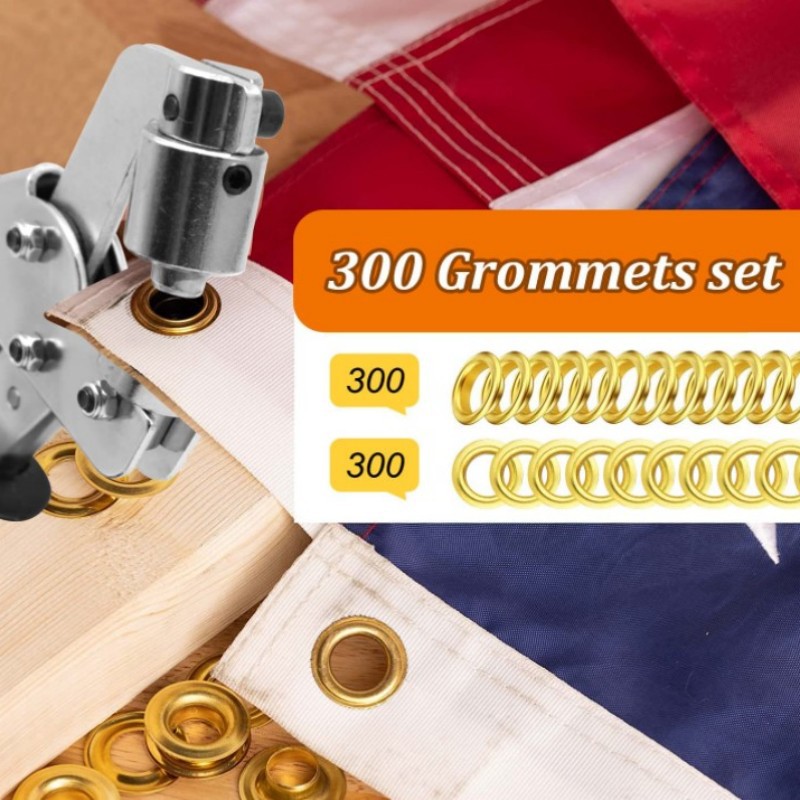 ชุดเครื่องมือ Grommet Grommet  - Leatherwork Hand Press บทวิจารณ์และราคา