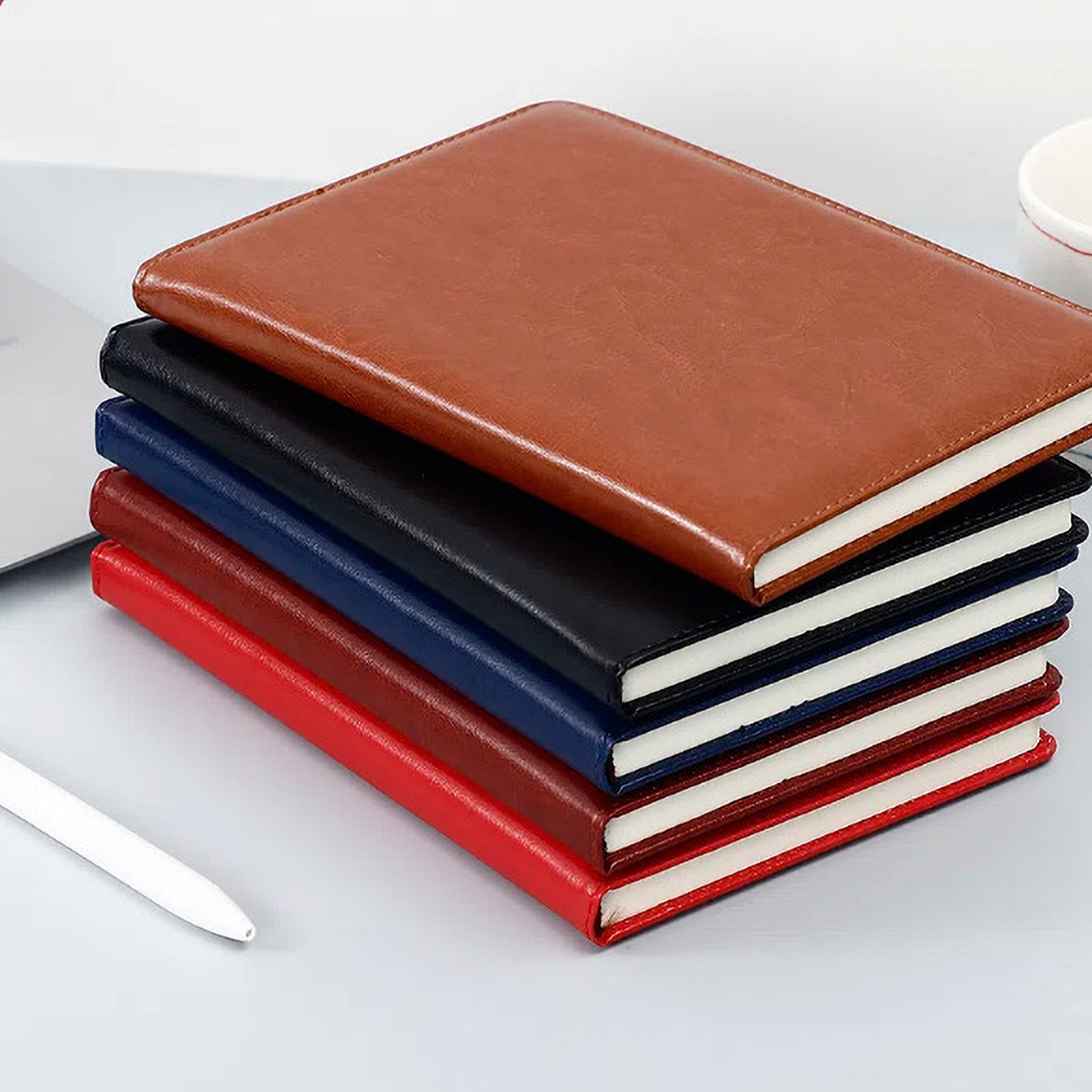 สมุดโน้ตหนังลายหัวใจวาดมือสไตล - Leather Work Diary Covers บทวิจารณ์และราคา