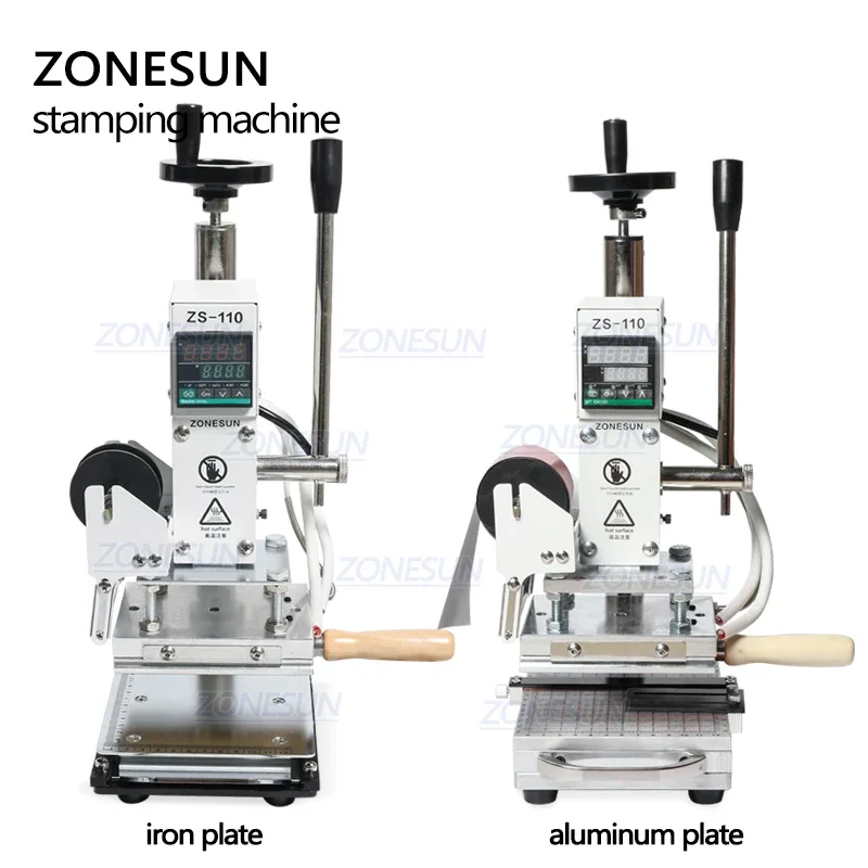 เครื่องปั๊มร้อน ZONESUN ZS110  - Leatherwork Hand Press บทวิจารณ์และราคา