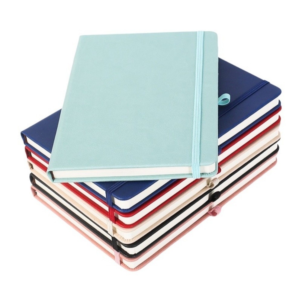 สมุดโน้ตขนาดพกพาพร้อมสายยางยืด - Leather Work Diary Covers บทวิจารณ์และราคา