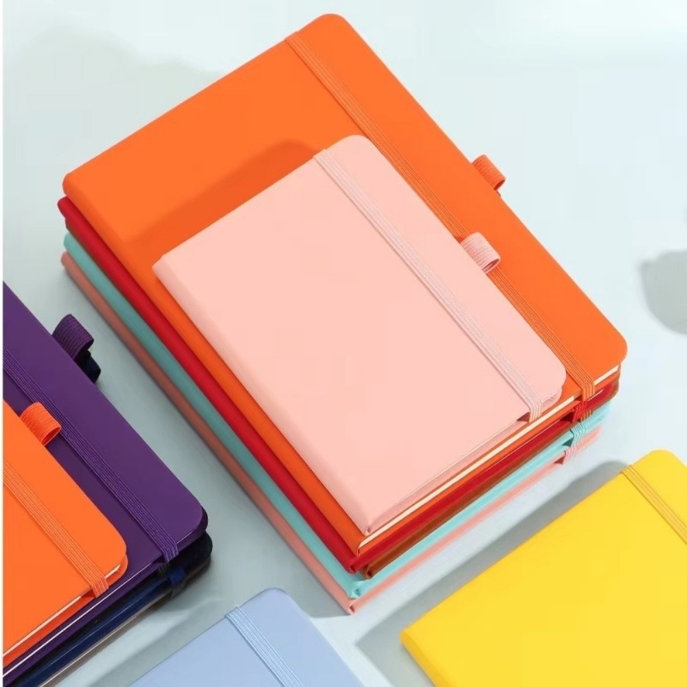 สมุดโน้ตขนาดพกพาพร้อมสายยางยืด - Leather Work Diary Covers บทวิจารณ์และราคา