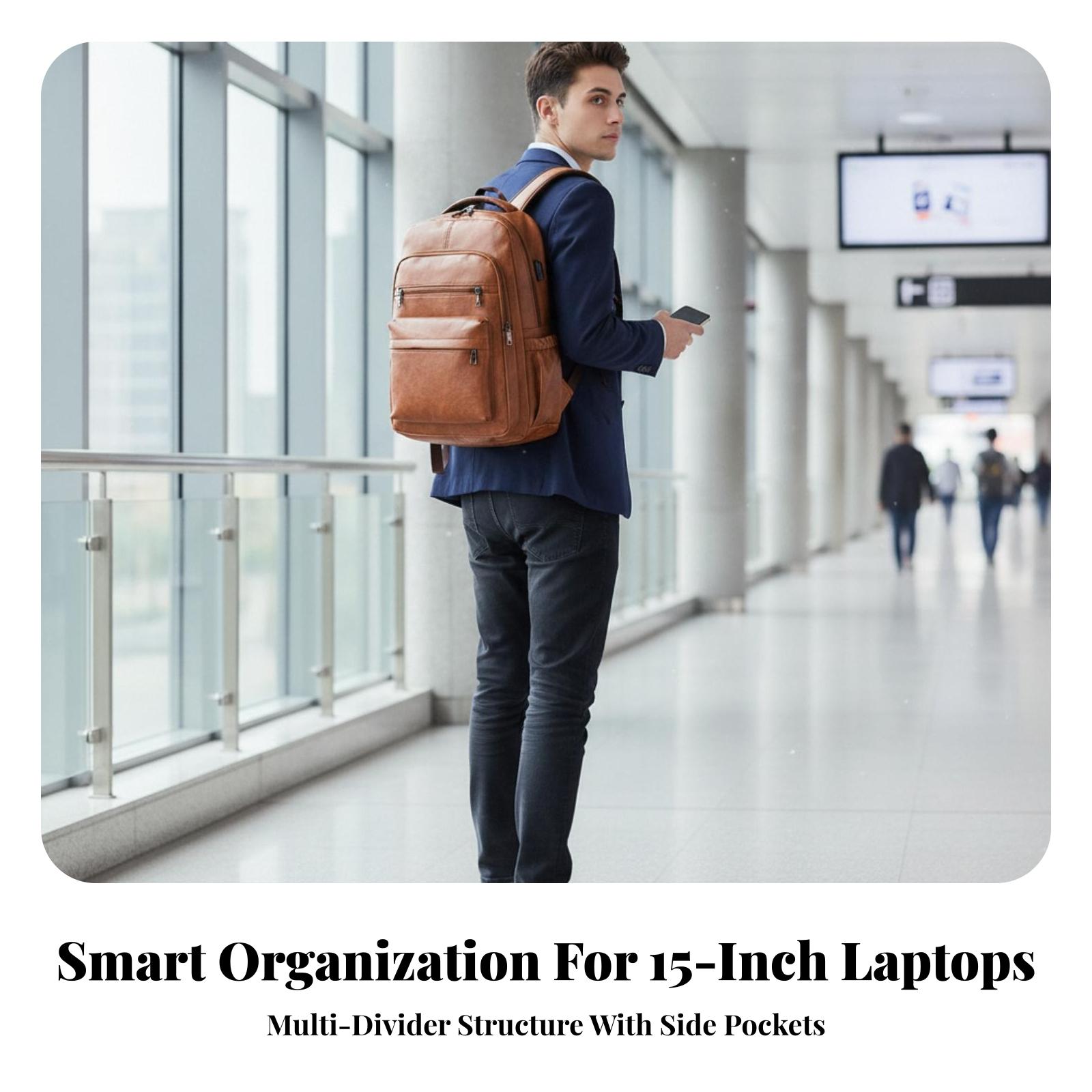 กระเป๋าเป้กันน้ำสำหรับผู้ชายพร - Leather Work Rucksack Mens บทวิจารณ์และราคา