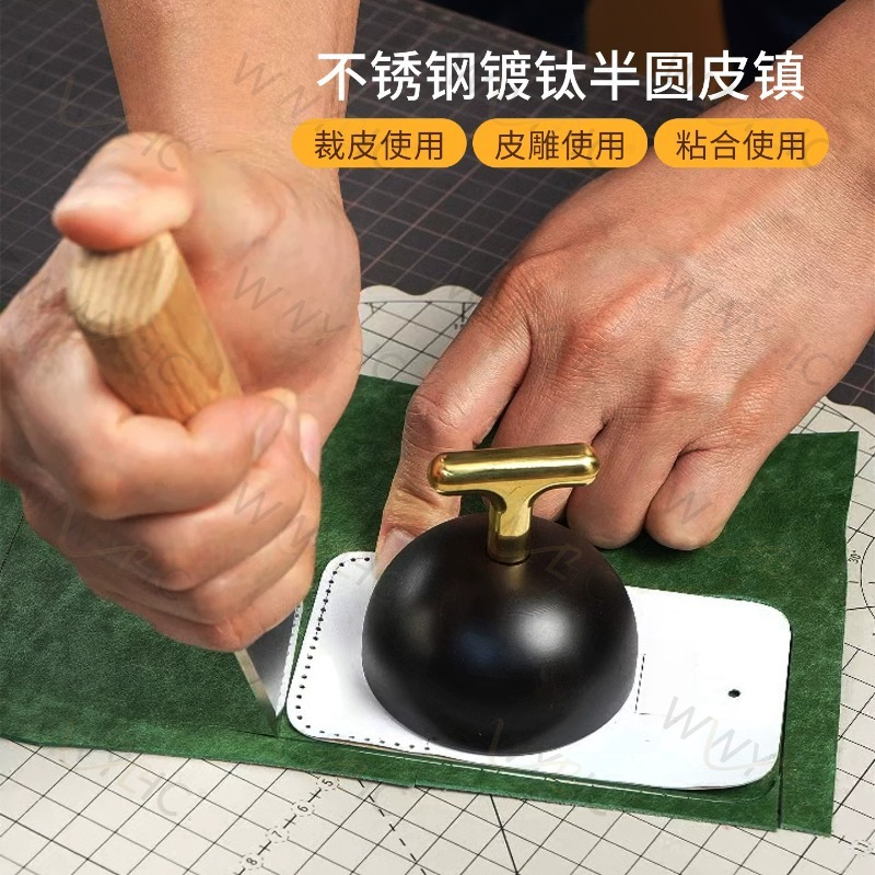 ที่กดหนังแบบตัว T ทำจากสแตนเลส - Leatherwork Hand Press บทวิจารณ์และราคา