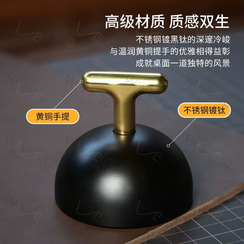 ที่กดหนังแบบตัว T ทำจากสแตนเลส - Leatherwork Hand Press บทวิจารณ์และราคา