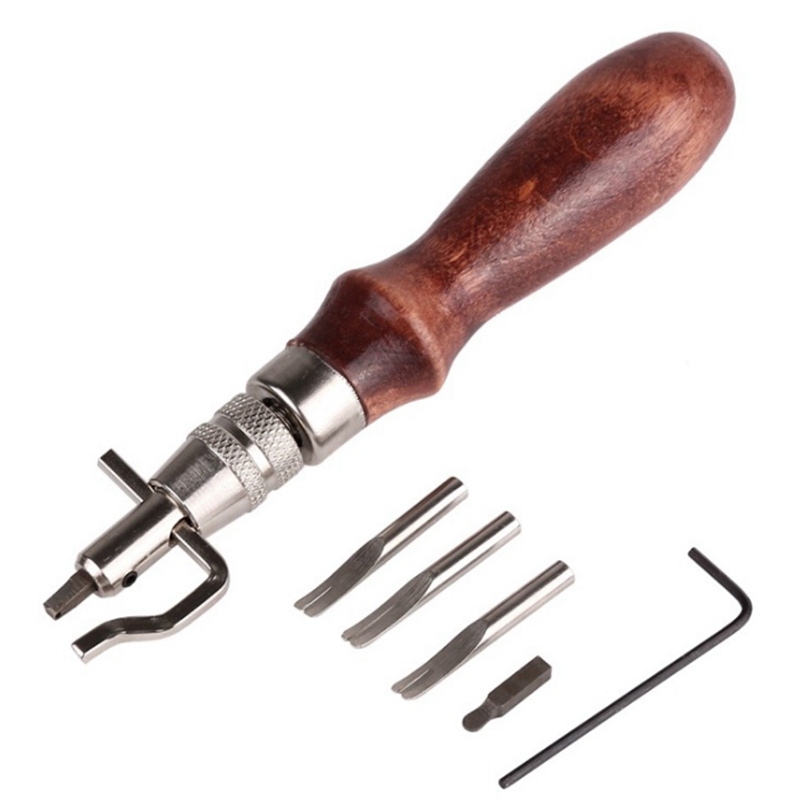 เครื่องมือทำรอยต่อและขอบหนังแบ - Groover Stitching Tool บทวิจารณ์และราคา