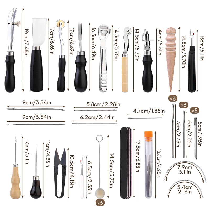 KRABALL Professional หนังหัตถก - Groover Stitching Tool บทวิจารณ์และราคา